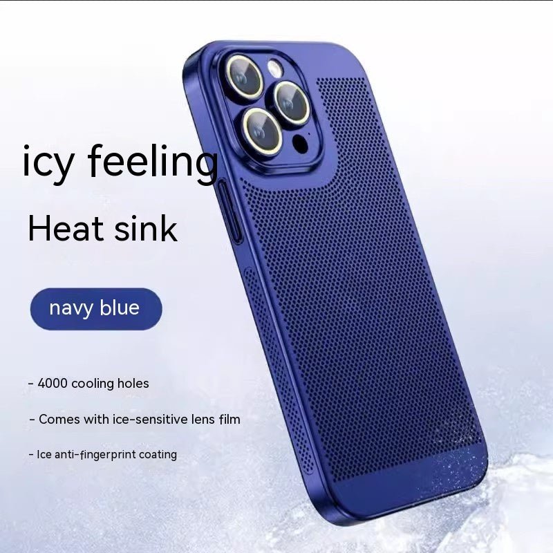 Fashion Simple Electroplating Heat Dissipation Phone Case - Jaazi International