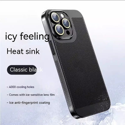 Fashion Simple Electroplating Heat Dissipation Phone Case - Jaazi International