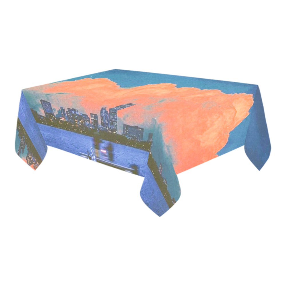 Nappe vue nature 90"x 60"