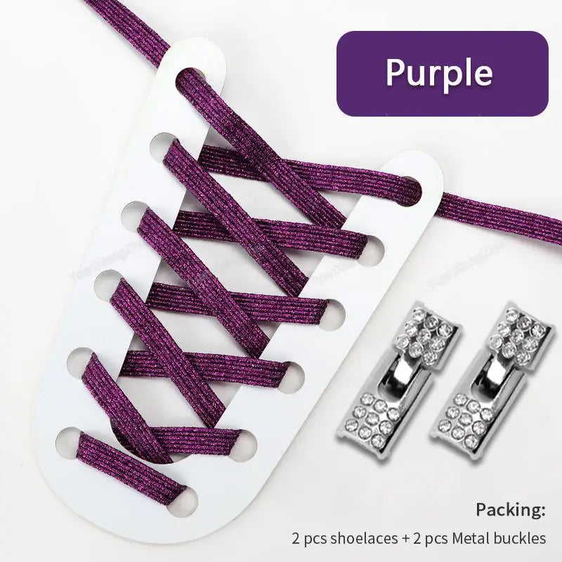 LACED LINK "CROSS LOCK" Purple