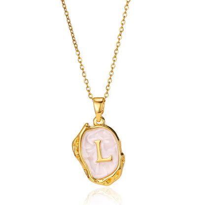 Letters Dimensional Necklace