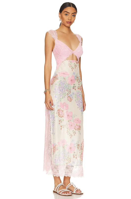 Maxi Pink Dress