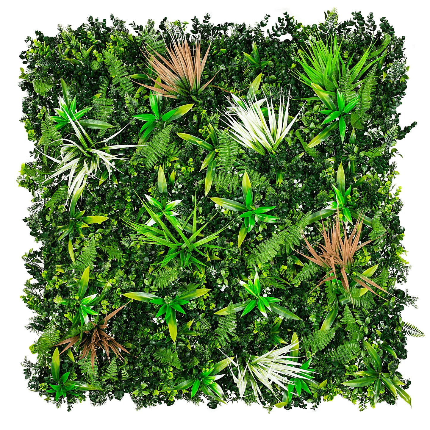 Wild Tropics Artificial Vertical Garden 40" x 40" 11SQ FT