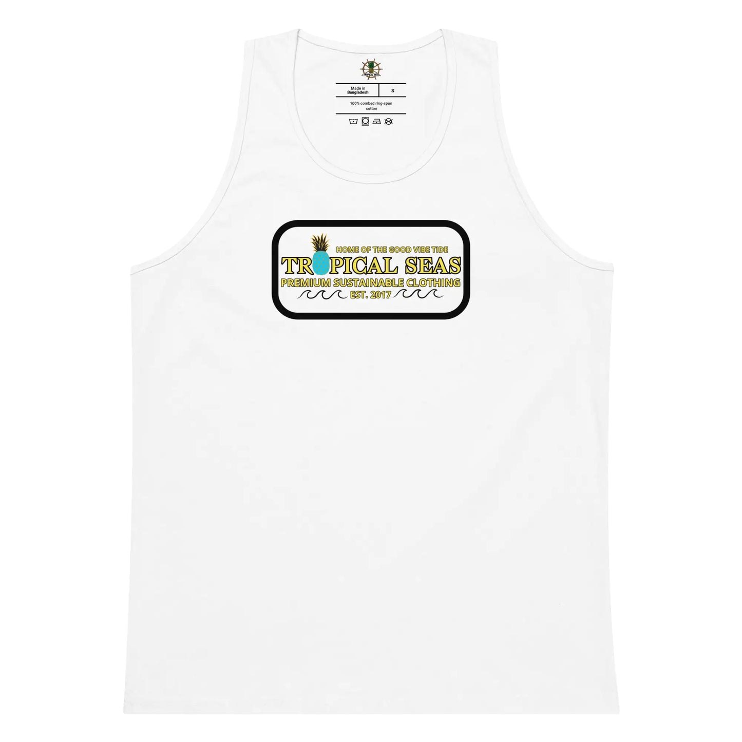 Men’s Premium Electric Pineapple Tank Top