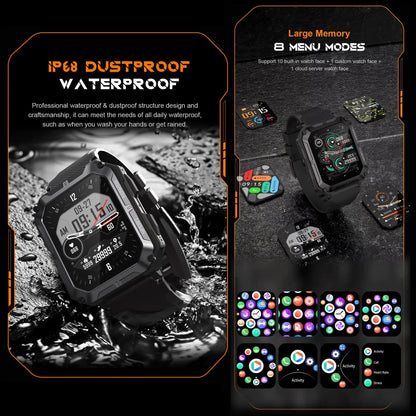 Upgraded Waterproof Smart Watch