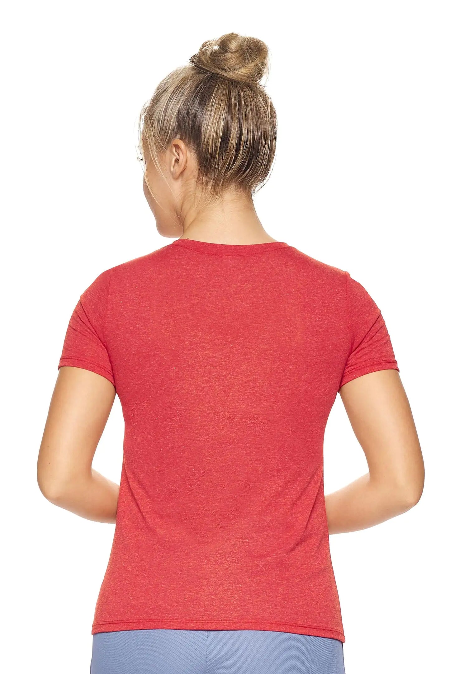 Women's Performance Heather V-Neck Tee