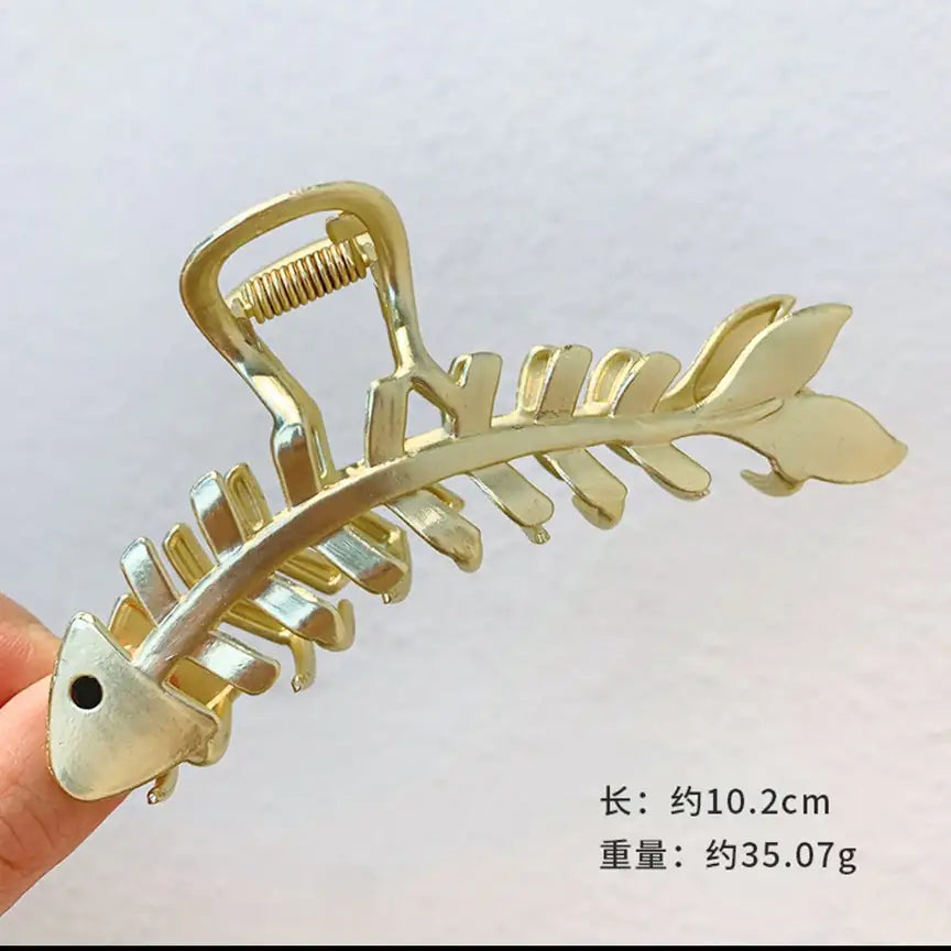 Metal Hollow Hair Clip