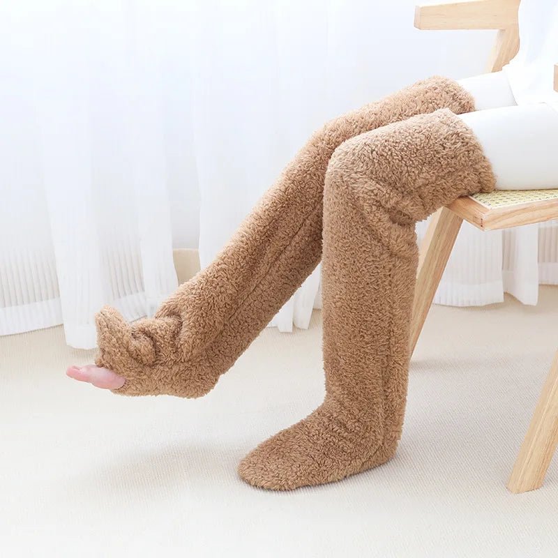 Winter Thigh High Socks - Jaazi Intl