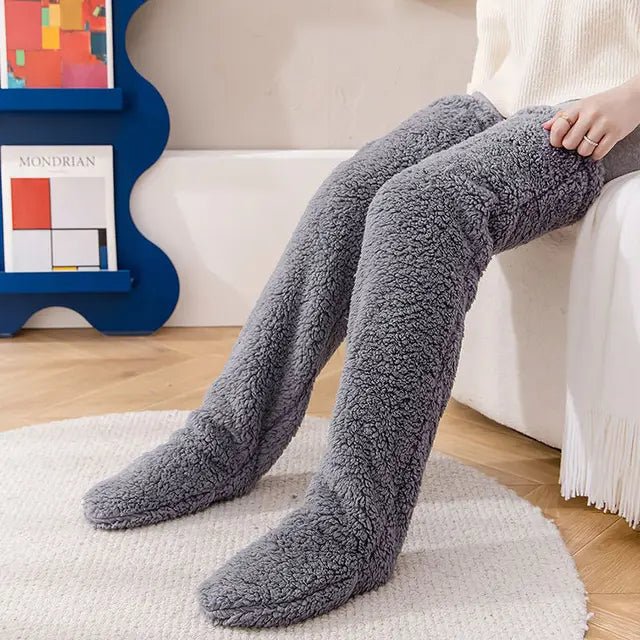 Winter Thigh High Socks - Jaazi Intl