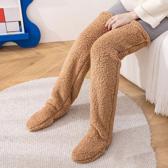 Winter Thigh High Socks - Jaazi Intl