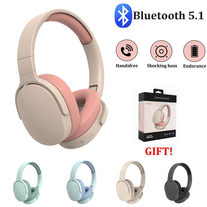 Wireless Bluetooth Headphones - Jaazi Intl