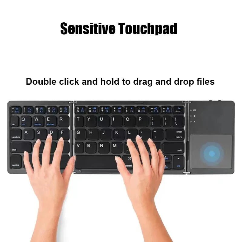 Wireless Folding Keyboard - Jaazi Intl