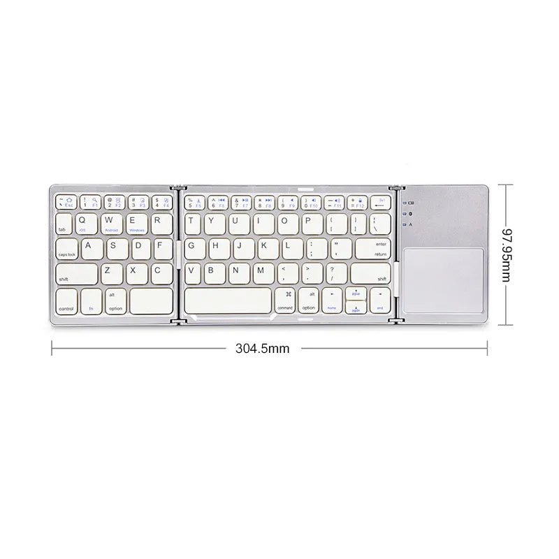 Wireless Folding Keyboard - Jaazi Intl