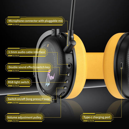 Wireless Gaming Headset - Jaazi Intl