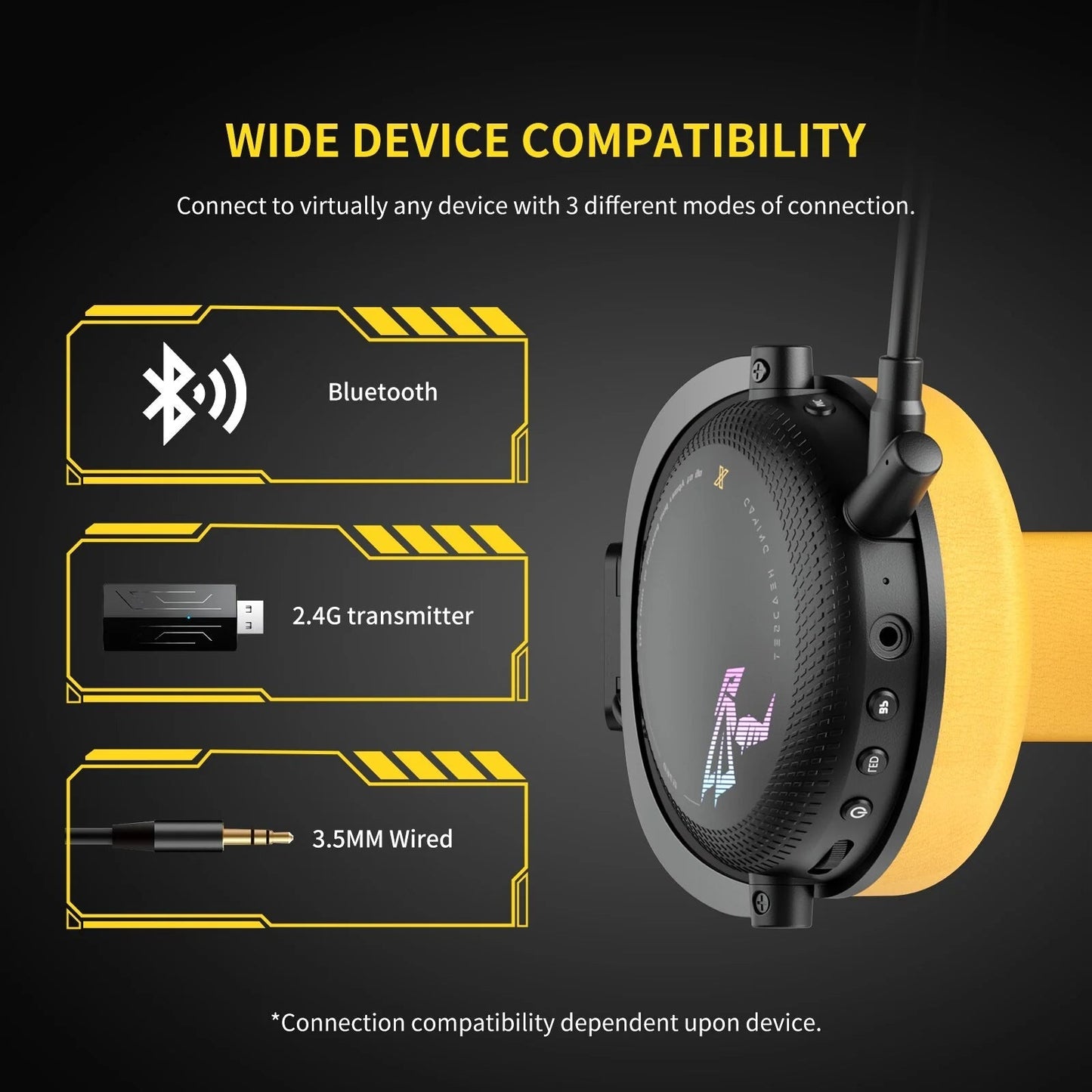 Wireless Gaming Headset - Jaazi Intl