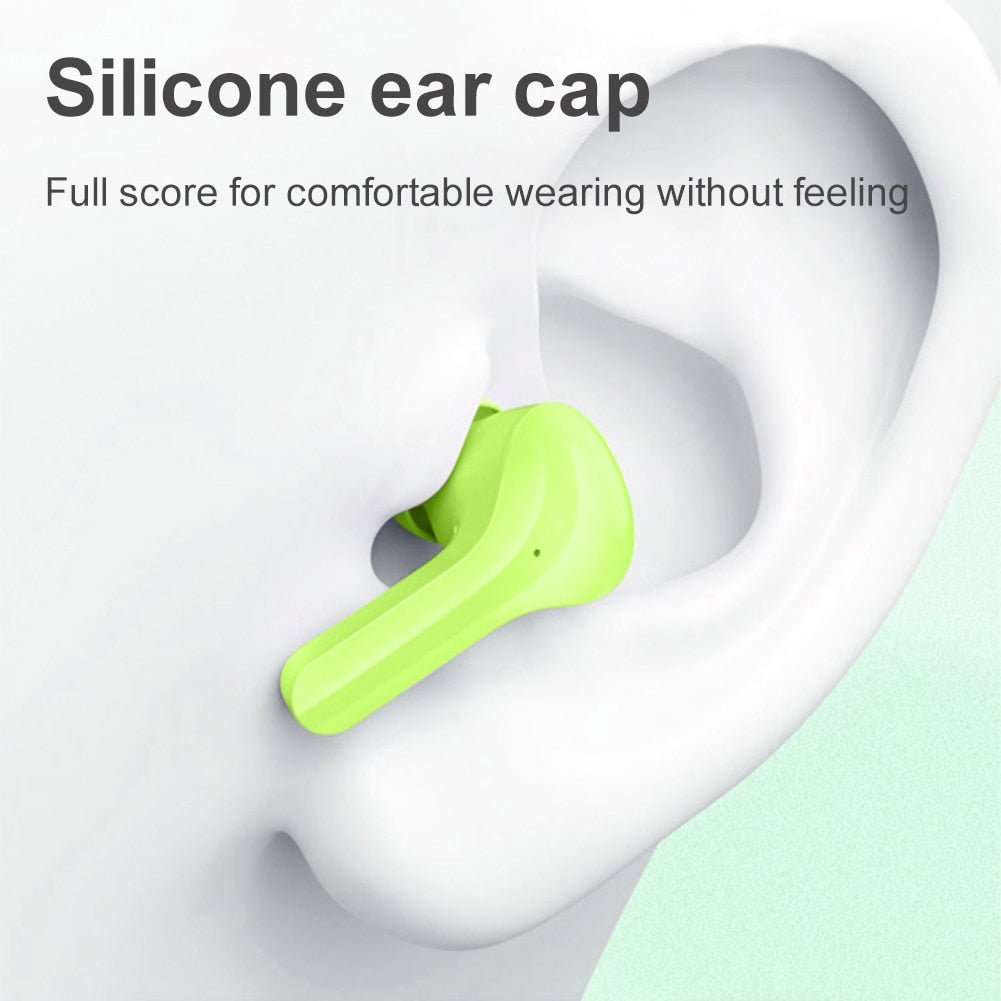 Wireless Transparent Earphones Digital Display - Jaazi Intl