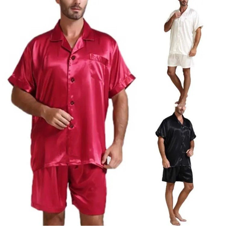 Wish Hot Sale Men's Solid Color Home Service Men's Pajamas Set - Jaazi Intl