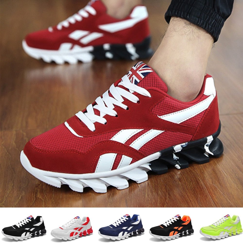 Women and Men Sneakers Breathable Running Shoes Outdoor Sport Fashion Comfortable Casual Couples Gym Shoes - Jaazi Intl