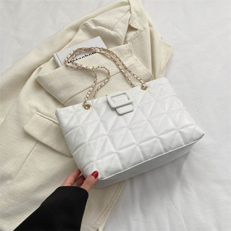 Women Shoulder Bags New Trendy Chic Chanel-style Rhombus Chain Bag - Jaazi Intl