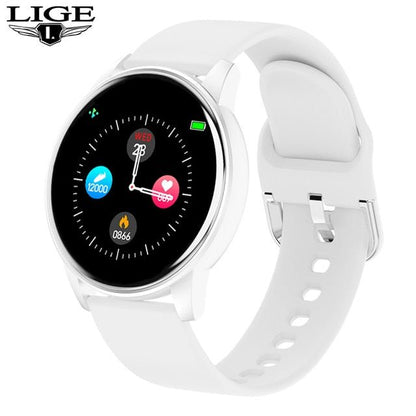 Women Smart Watch Real-time Weather Forecast Activity Tracker Heart Rate Monitor Sports Ladies Smart Watch Men For Android IOS - Jaazi Intl