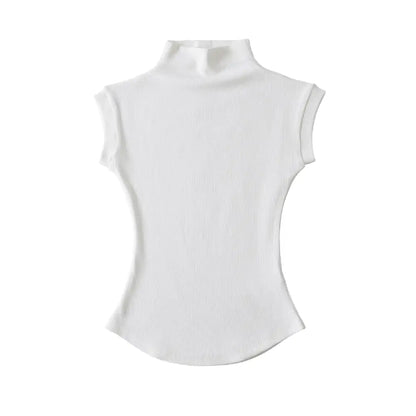 Women's Half Turtleneck Top - Jaazi Intl