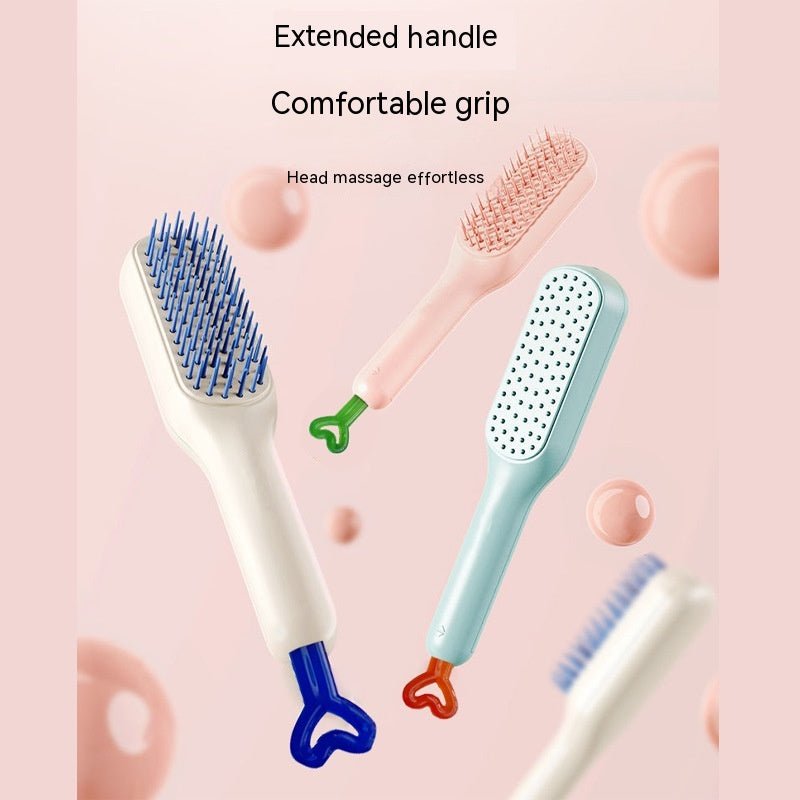 Women's Household Anti-static Rotatable Telescopic Comb - Jaazi Intl