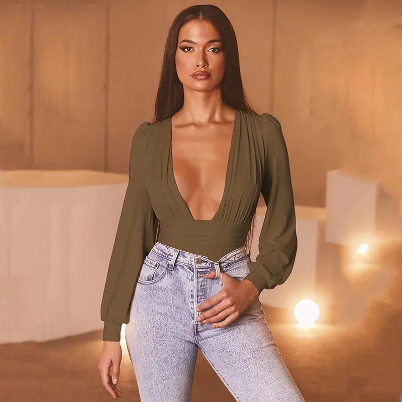 Women's Sexy Fashion Bodysuit - Jaazi Intl