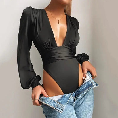 Women's Sexy Fashion Bodysuit - Jaazi Intl