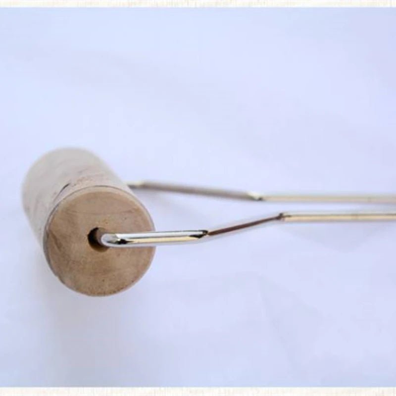 Wood Sculpey Roller Pin Stamping Brayer Polymer Clay For Rolling Tool Kitchen Tool Clay Tools Practical - Jaazi Intl