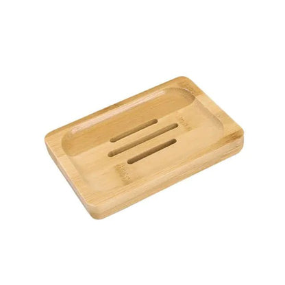 Wooden Bamboo Soap Dish - Jaazi Intl