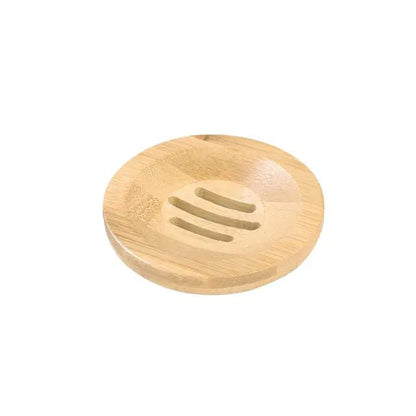 Wooden Bamboo Soap Dish - Jaazi Intl