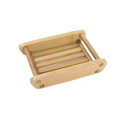 Wooden Bamboo Soap Dish - Jaazi Intl