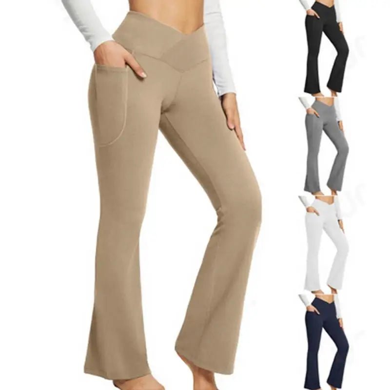 Workout Leggings With Pockets - Jaazi Intl