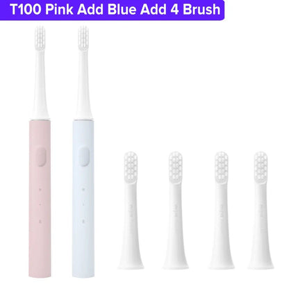 Xiaomi Mijia T100 Sonic Electric Toothbrush Adult Ultrasonic Automatic Toothbrush USB Rechargeable Waterproof Tooth Brush - Jaazi Intl