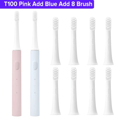 Xiaomi Mijia T100 Sonic Electric Toothbrush Adult Ultrasonic Automatic Toothbrush USB Rechargeable Waterproof Tooth Brush - Jaazi Intl