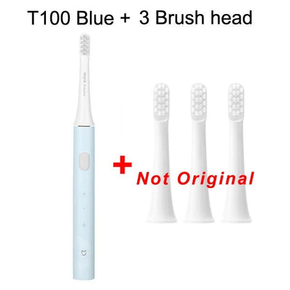 Xiaomi Mijia T100 Sonic Electric Toothbrush Cordless USB Rechargeable Toothbrush Waterproof Ultrasonic Automatic Tooth Brush - Jaazi Intl