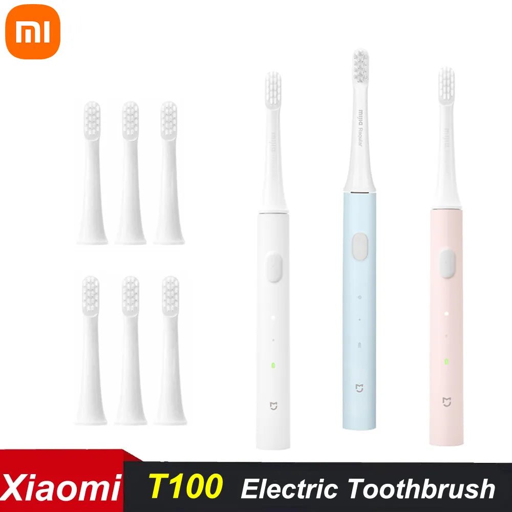 Xiaomi Mijia T100 Sonic Electric Toothbrush Cordless USB Rechargeable Toothbrush Waterproof Ultrasonic Automatic Tooth Brush - Jaazi Intl