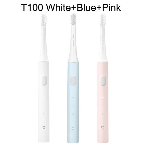 Xiaomi Mijia T100 Sonic Electric Toothbrush Cordless USB Rechargeable Toothbrush Waterproof Ultrasonic Automatic Tooth Brush - Jaazi Intl