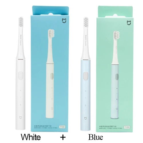 Xiaomi Mijia T100 Sonic Electric Toothbrush Mi Smart Tooth Brush Colorful USB Rechargeable IPX7 Waterproof For Toothbrushes head - Jaazi Intl