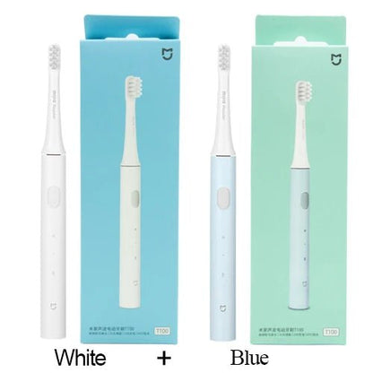 Xiaomi Mijia T100 Sonic Electric Toothbrush Mi Smart Tooth Brush Colorful USB Rechargeable IPX7 Waterproof For Toothbrushes head - Jaazi Intl