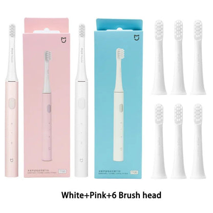 Xiaomi Mijia T100 Sonic Electric Toothbrush Mi Smart Tooth Brush Colorful USB Rechargeable IPX7 Waterproof For Toothbrushes head - Jaazi Intl