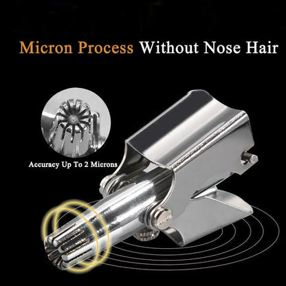 XIAOMI Nose Hair Ear Trimmer Washable Portable Men Manual Trimmer Stainless Steel Eyebrow Hair Remover With Brush Razor Shaver - Jaazi Intl