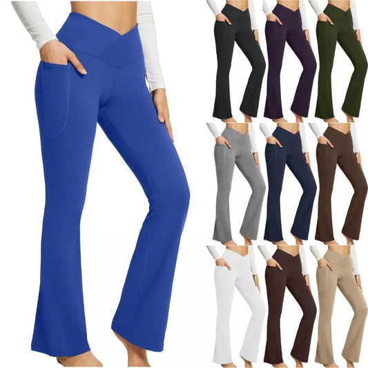 Yoga Flare Leggings - Jaazi Intl