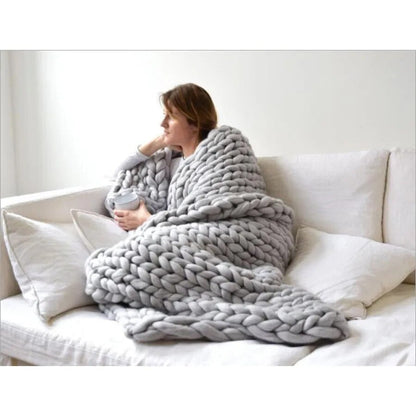 Zen Weighted Knitted Blanket - Jaazi Intl