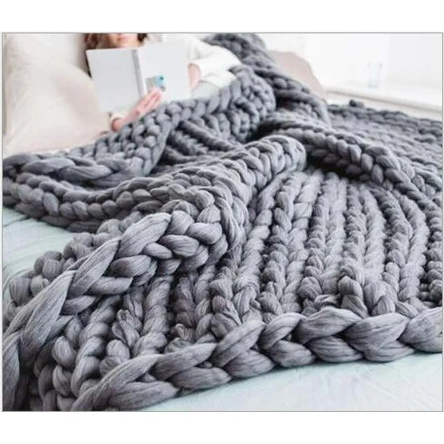 Zen Weighted Knitted Blanket - Jaazi Intl