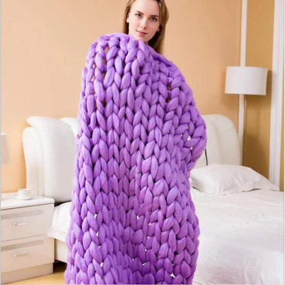 Zen Weighted Knitted Blanket - Jaazi Intl