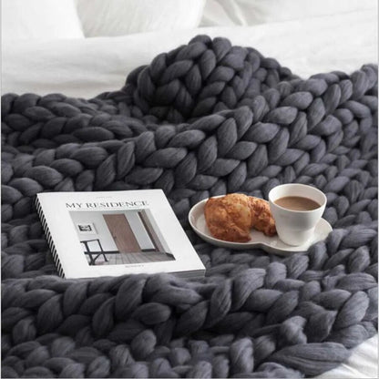 Zen Weighted Knitted Blanket - Jaazi Intl