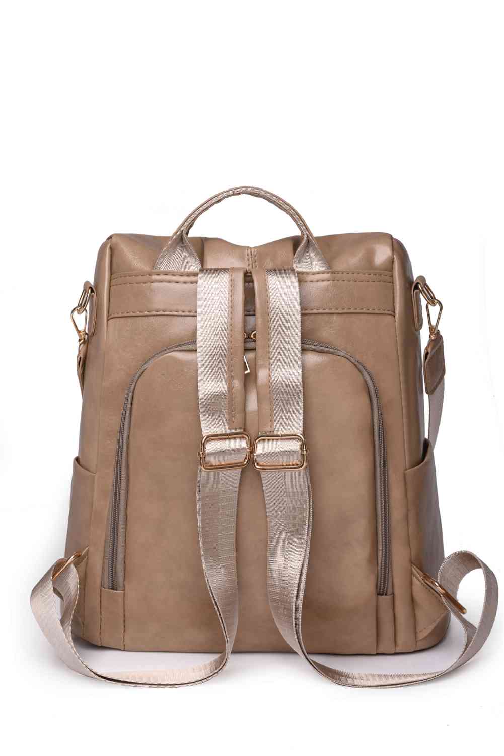 Zipper Pocket Backpack - Jaazi Intl