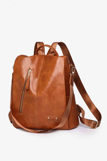 Zipper Pocket Backpack - Jaazi Intl