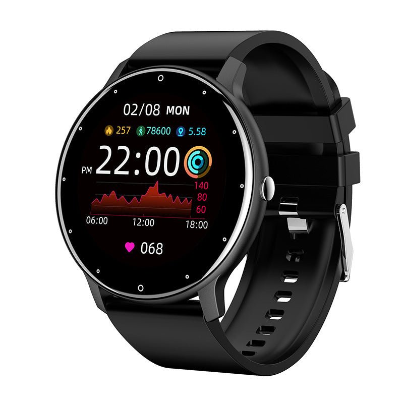 ZL02 Smart Bracelet Heart Rate Blood Pressure Blood Oxygen Monitoring Sports Pedometer Watch - Jaazi Intl